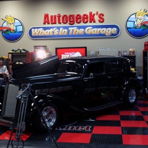 1936 Packard with an old school Hemi Engine on Autogeek's &quot;What's 