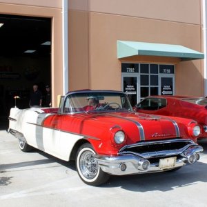 1956 Pontiac Star Chief on Autogeek's What's in the Garage with Mike Philli