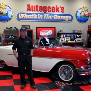 1956 Pontiac Star Chief on Autogeek's What's in the Garage with Mike Philli