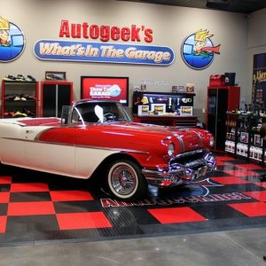 1956 Pontiac Star Chief on Autogeek's What's in the Garage with Mike Philli