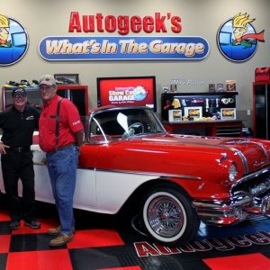 1956 Pontiac Star Chief on Autogeek's What's in the Garage with Mike Philli