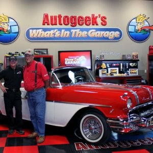 1956 Pontiac Star Chief on Autogeek's What's in the Garage with Mike Philli