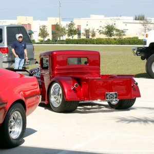 Hemi Engine in a 1934 Ford on the set of Autogeek's &quot;What's in the