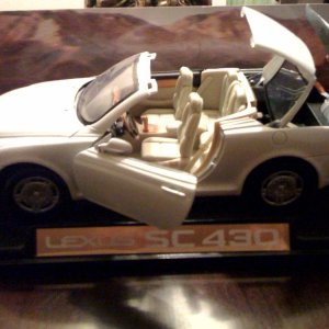 die cast lexus convertible