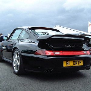 Porsche 993 Turbo S: back