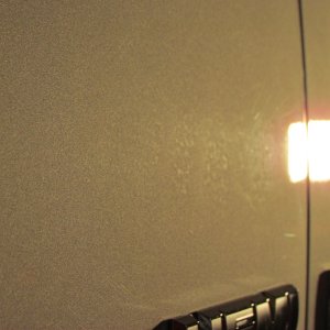 discoloration in paint blend