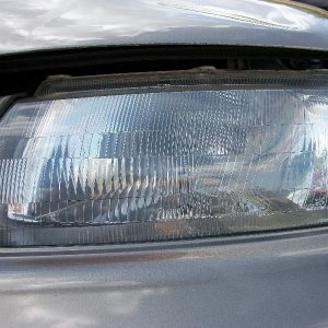 Spar-Urethane sealed headlight