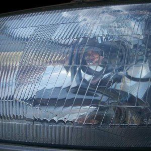 Spar-Urethane sealed headlight