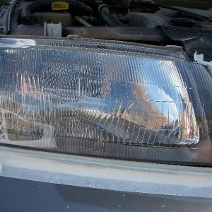 Spar-Urethane sealed headlight