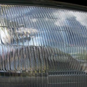 Spar-Urethane sealed headlight