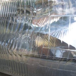 Spar-Urethane sealed headlight