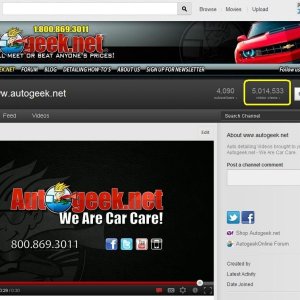 Autogeek's YouTube Channel