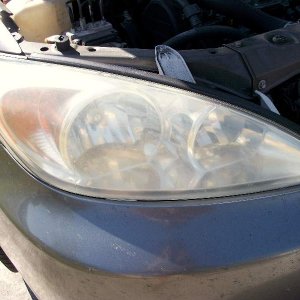 '03 Camry Headlight Restoration