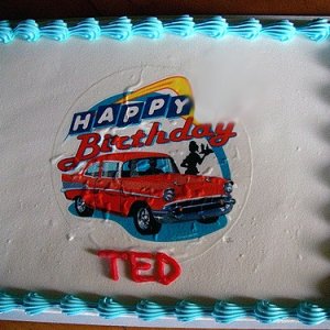 Ted Birthday Cake