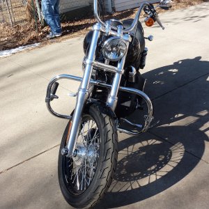 Harley Paint Correction Vivid Black