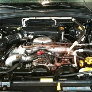 Subaru motor after
