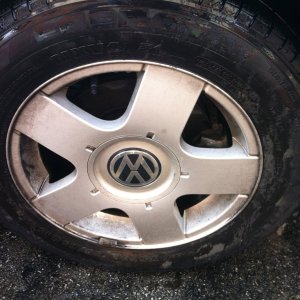 Jetta Wheel Before