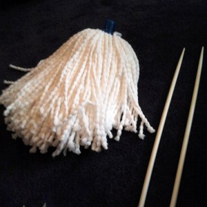 home made wheel wand