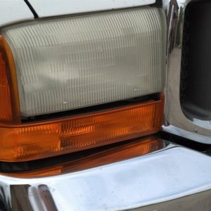 truck headlights chrome