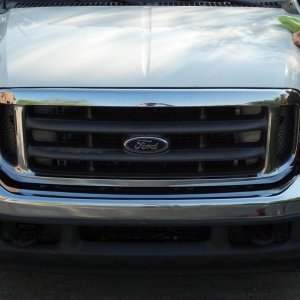 truck headlights chrome
