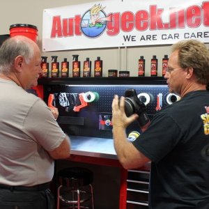 Ron and his wife visits Autogeek.net and Mike Phillips