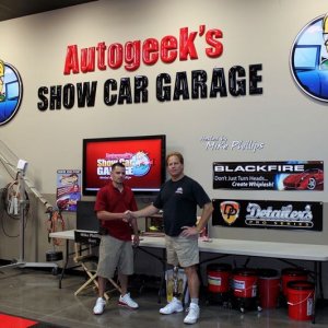 Tom Risk visits Autogeek.net and Mike Phillips