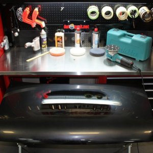 Makita BO6040 Removing Sanding Marks with Mike Phillips