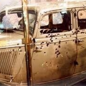 BonnieClydedeathcar