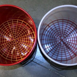Grit Guard Inserts inside 5 gallon buckets