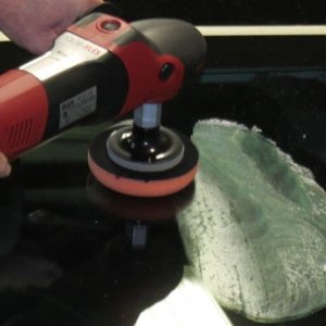 Machine Polishing Glass picture by Mike Phillips
