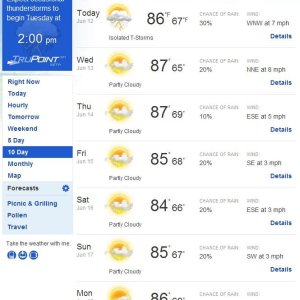 Knoxville, Tennessee Weather