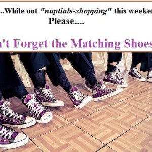 WeddingGymShoes
