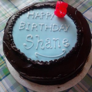 Shane Birthday Cake