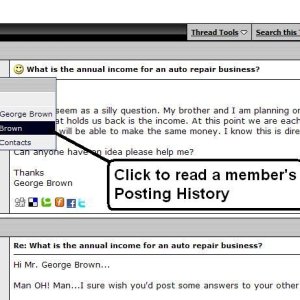 Posting History