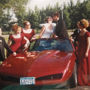 Wedding pic with Firebird