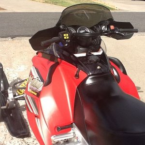 600's cockpit view after