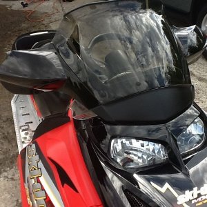 600's front and cowling after