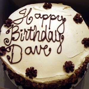Dave's Birthday Cake