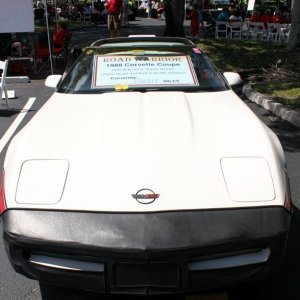 Holograms in a Corvette Rotary Buffer Swirls