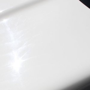 Holograms in a Corvette Rotary Buffer Swirls
