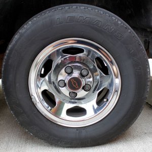 IronX Bleeding Effect Clean Chrome Wheel