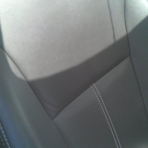Dirty Leather Passenger Seat 2
