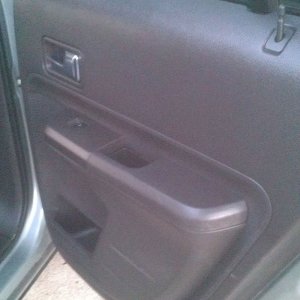 Clean Backseat Door Panel 2