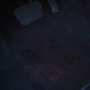 Clean Driver Side Carpet