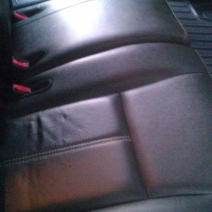 Clean Leather Backseat 6