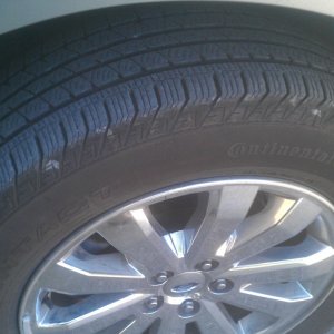 Dirty Wheel and Tire 1