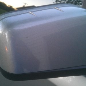 Clean Side Mirror