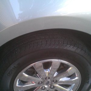 Clean Wheel and Tire 1
