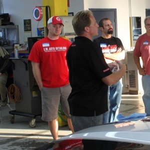 Dennis Gage and Mike Phillips at Evansville GTG