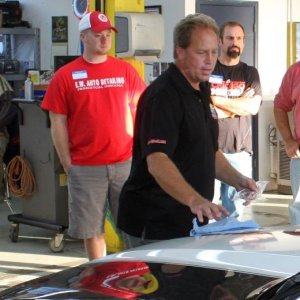 Dennis Gage and Mike Phillips at Evansville GTG